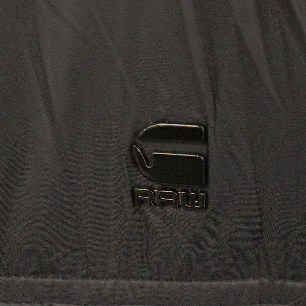 G-STAR RAW(ジースターロウ) Whistler Hooded Fur Down Black Jacket ファー付き フーディー ダウンジャケット ブラック D05982-8122-990