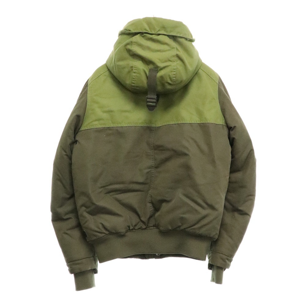 G-STAR RAW(ジースターロウ) MFD CONTRAST HDD BOMBER フーディー ジップアップ カーキ