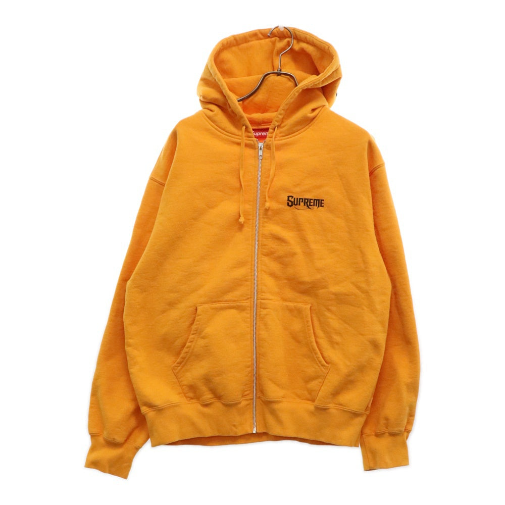 SUPREME(シュプリーム) 24AW Mister Cartoon Zip Up Hooded Sweatshirt ミスターカートゥーン ジップ アップ フーディー スウェットシャツ パーカー オレンジ