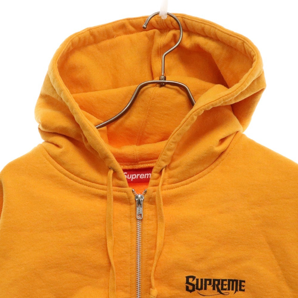 SUPREME(シュプリーム) 24AW Mister Cartoon Zip Up Hooded Sweatshirt ミスターカートゥーン ジップ アップ フーディー スウェットシャツ パーカー オレンジ