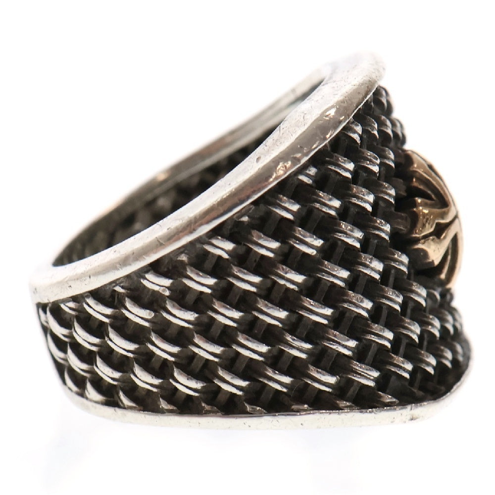 MARS(マーズ) コンポジット トゥループ ゴールドクロス リング 指輪 シルバー/ゴールド