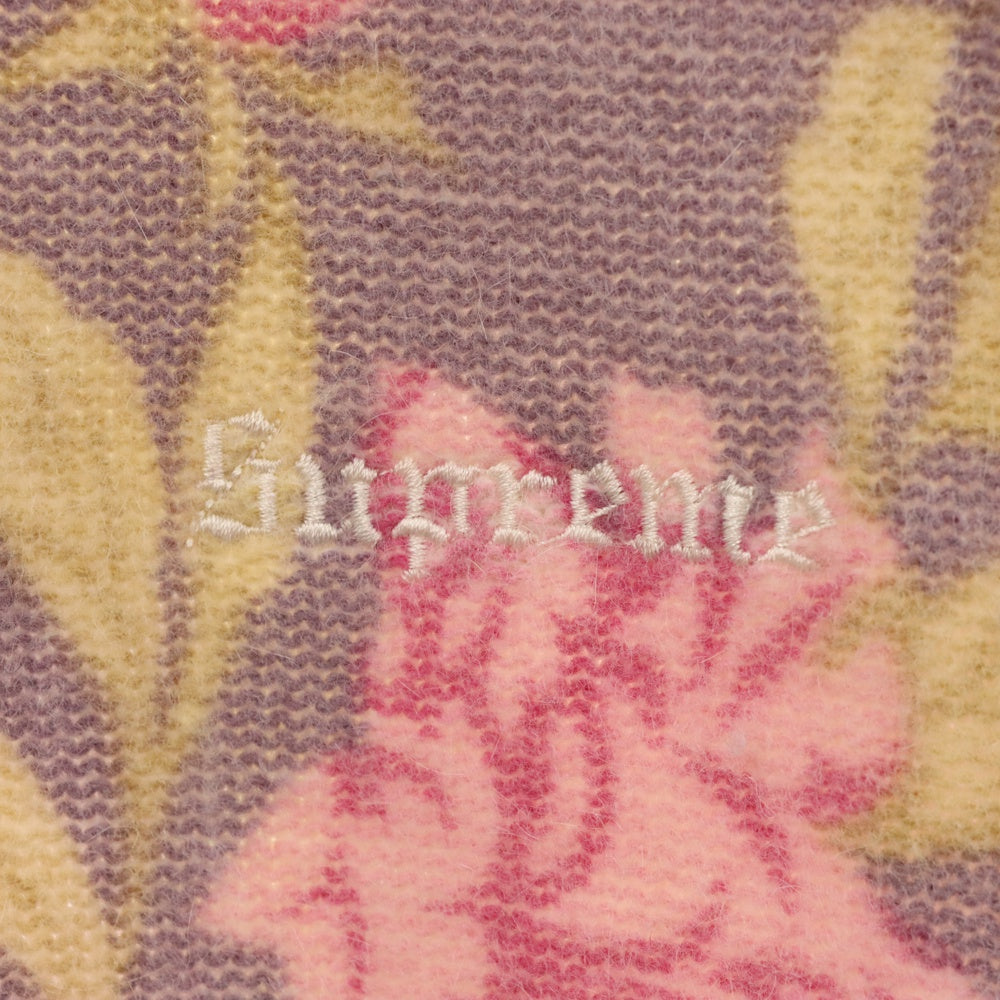 SUPREME(シュプリーム) 19SS Printed Floral Angora Sweater フローラル プリント アンゴラ クルーネックニットセーター マルチ