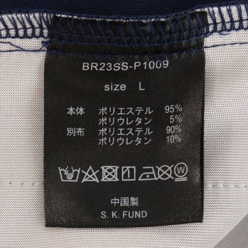 BREATH(ブレス) 23SS GAME SHORTS ゲームショーツ ポリエステル ショートパンツ ネイビー BR23SS-P1009