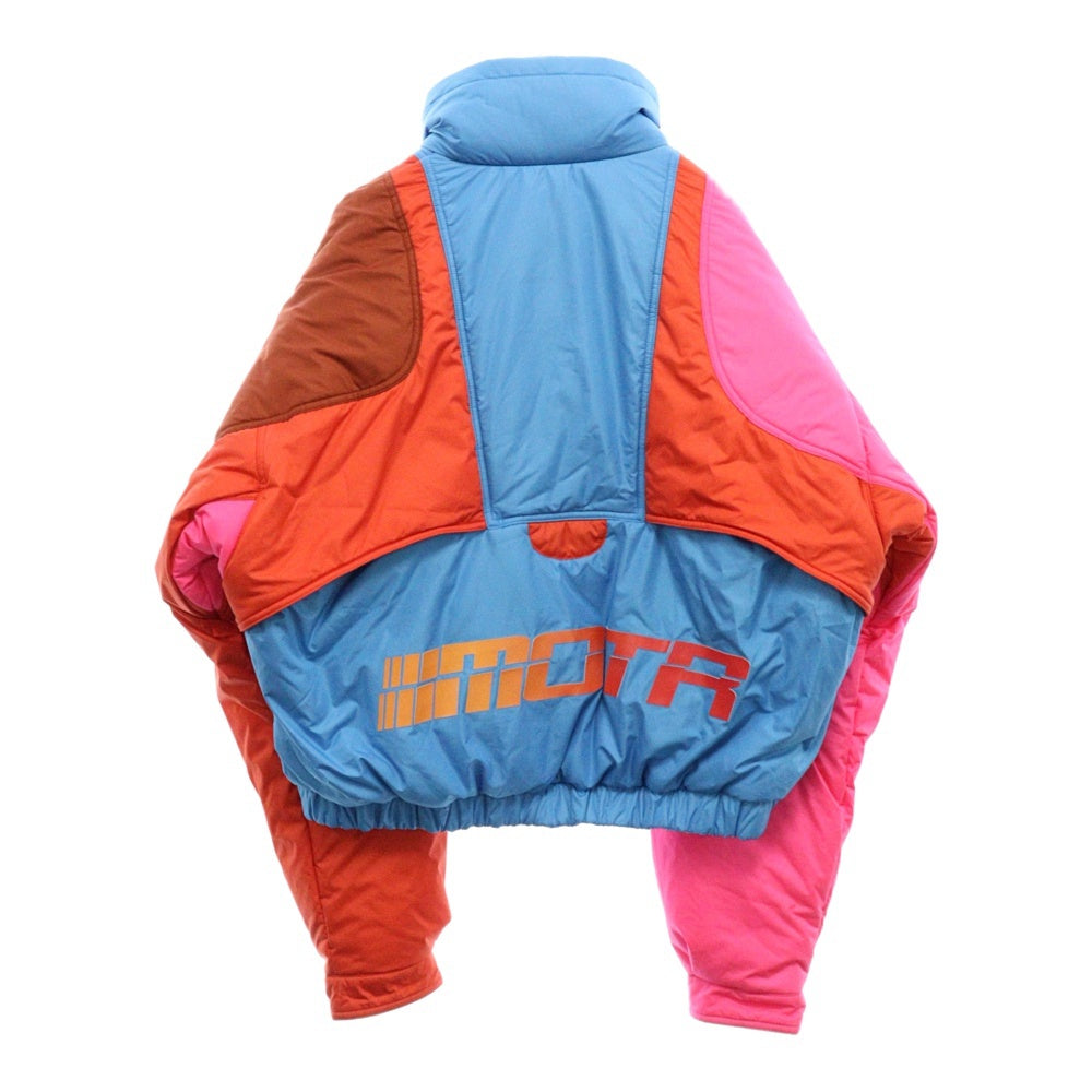 Members of THE Rage(メンバーズ オブ ザ レイジ) 23AW MOTR WINDBREAKER カラーブロック パデッドダウンジャケット マルチ MTFW23JA06366810