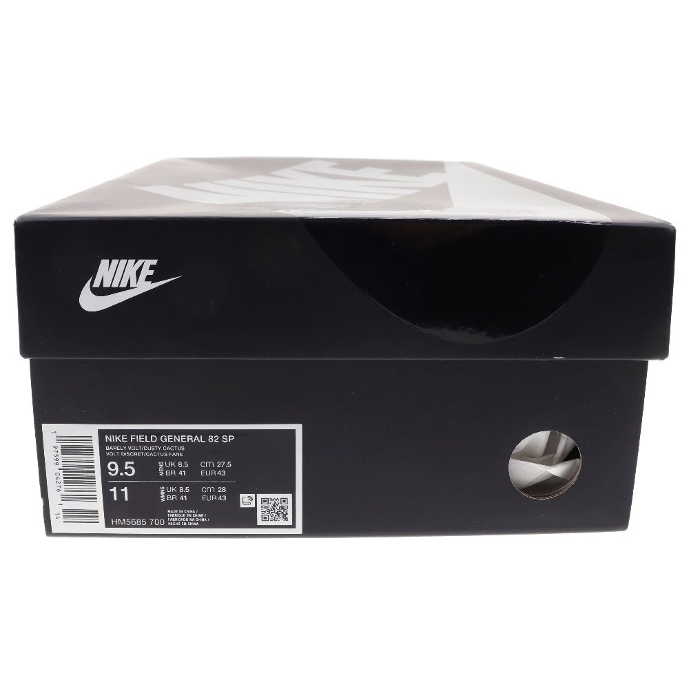 NIKE(ナイキ) FIELD GENERAL 82 SP BARELY VOLT/DUSTY CACTUS フィールドジェネラル '82 ベアリーボルト アンド ダスティカクタス ローカットスニーカー HM5685-700