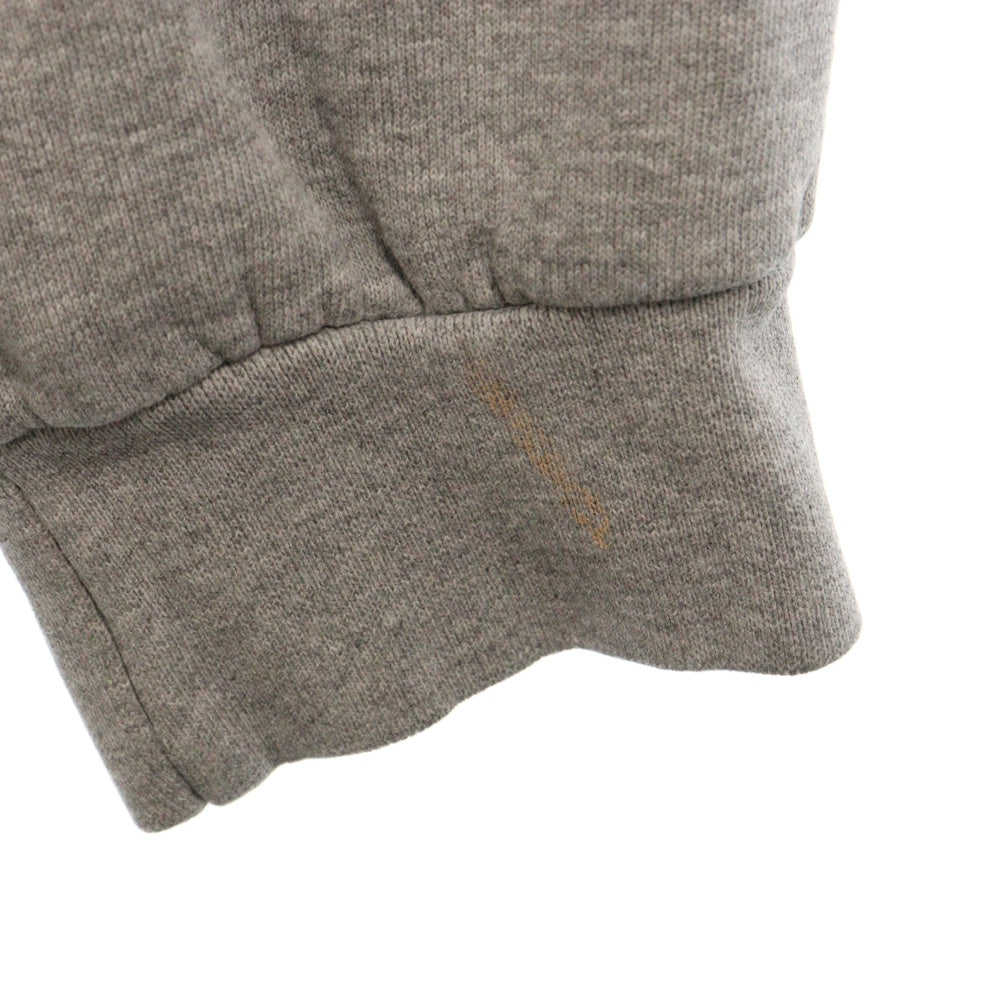 NIKE(ナイキ) 00s フロントロゴ刺繍 クルーネックスウェットトレーナー グレー