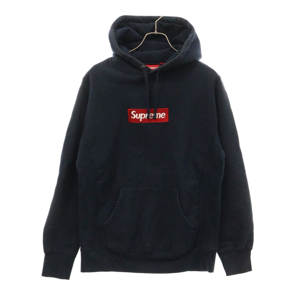 SUPREME(シュプリーム) 16AW Box Logo Hooded Sweatshirts ボックス ロゴ フーデッド スウェットシャツ パーカー ネイビー