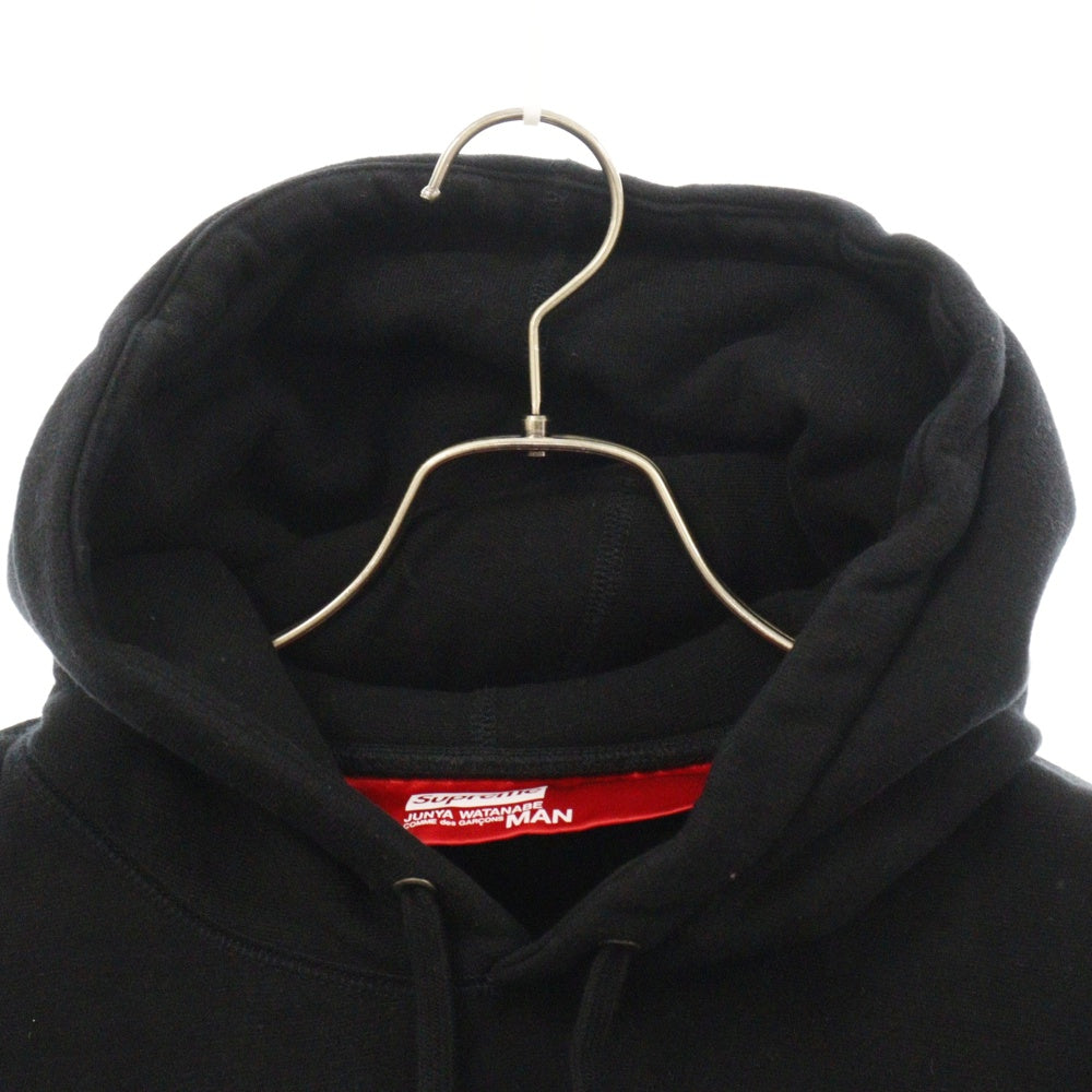 SUPREME(シュプリーム) 21AW×JUNYA WATANABE COMME des GARCONS MAN Hooded Sweatshirt ジュンヤワタナベ コムデギャルソンマン ロゴプリント スウェット プルオーバーパーカー