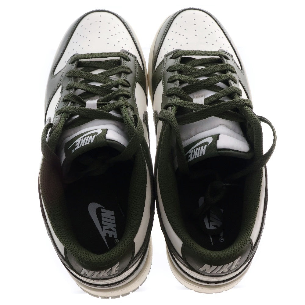 NIKE(ナイキ) Dunk Low Retro ダンク レトロ ローカットスニーカー US9.5/27.5cm ホワイト/カーキ HF5441-102