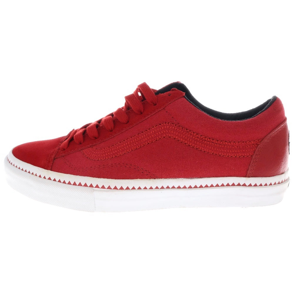 VANS(ヴァンズ) ×HUF Old SKOOL LX オールドスクール ローカットスニーカー US9/27cm レッド
