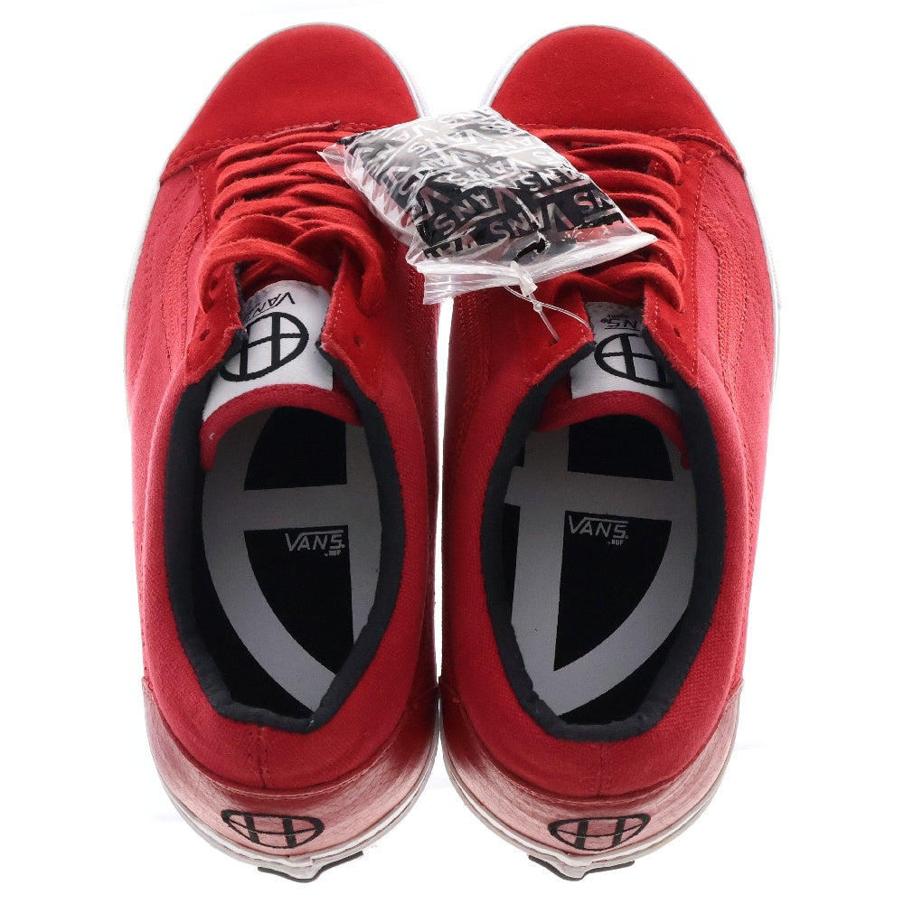 VANS(ヴァンズ) ×HUF Old SKOOL LX オールドスクール ローカットスニーカー US9/27cm レッド