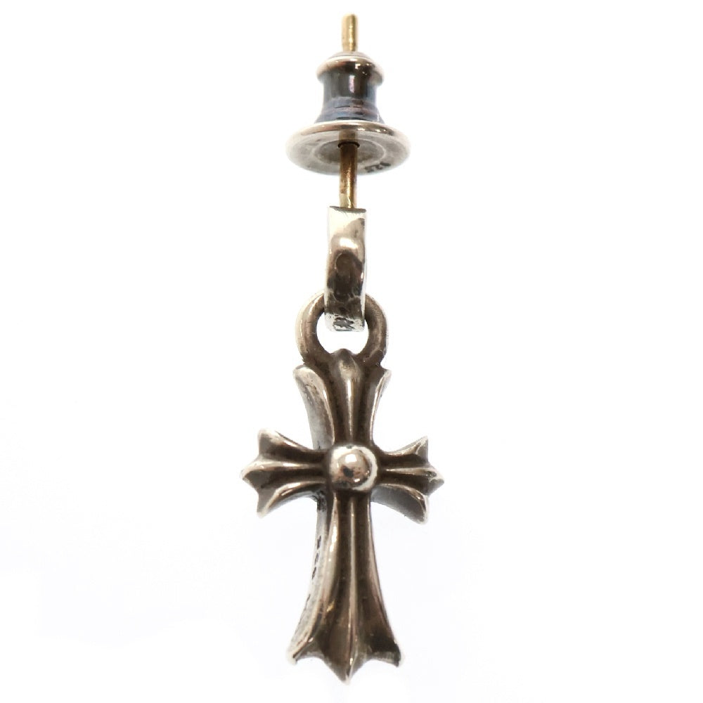 CHROME HEARTS(クロムハーツ) BBY F PPRCHN ベイビーファットクロス ドロップピアス シルバー BCA090