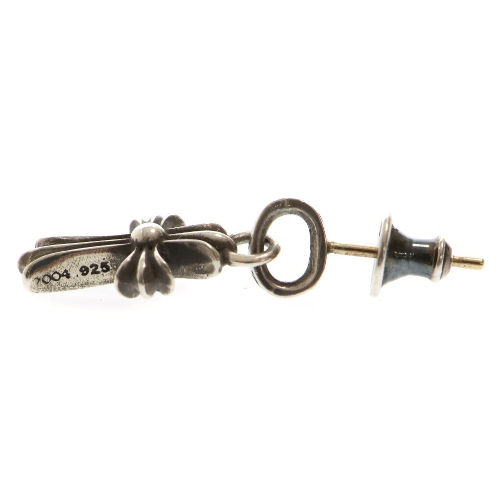 CHROME HEARTS(クロムハーツ) BBY F PPRCHN ベイビーファットクロス ドロップピアス シルバー BCA090