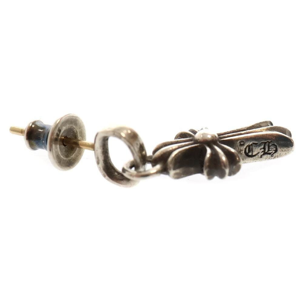 CHROME HEARTS(クロムハーツ) BBY F PPRCHN ベイビーファットクロス ドロップピアス シルバー BCA090