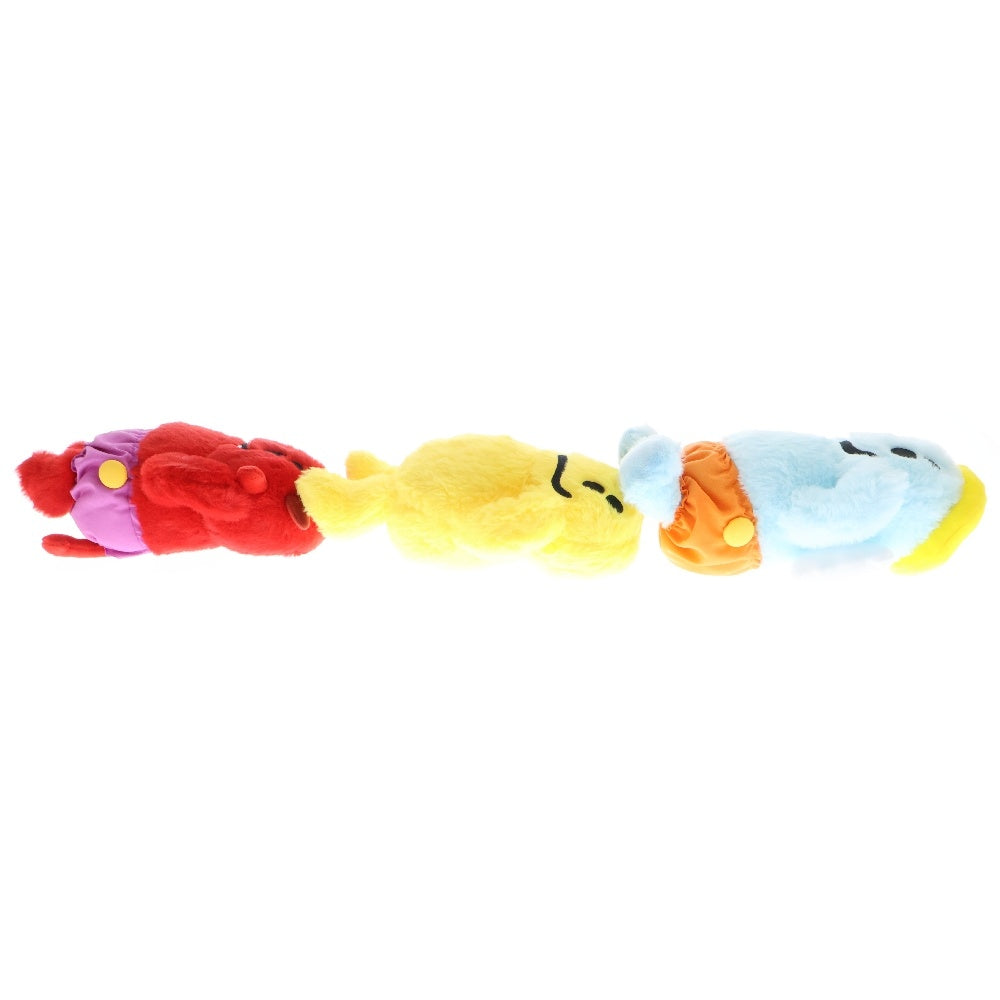 SAINT MICHAEL(セントマイケル) CP_PLUSH SMILES STUFFED ANIMAL スタッフトアニマル ぬいぐるみ ブルー/イエロー/レッド SM-YS1-0000-C