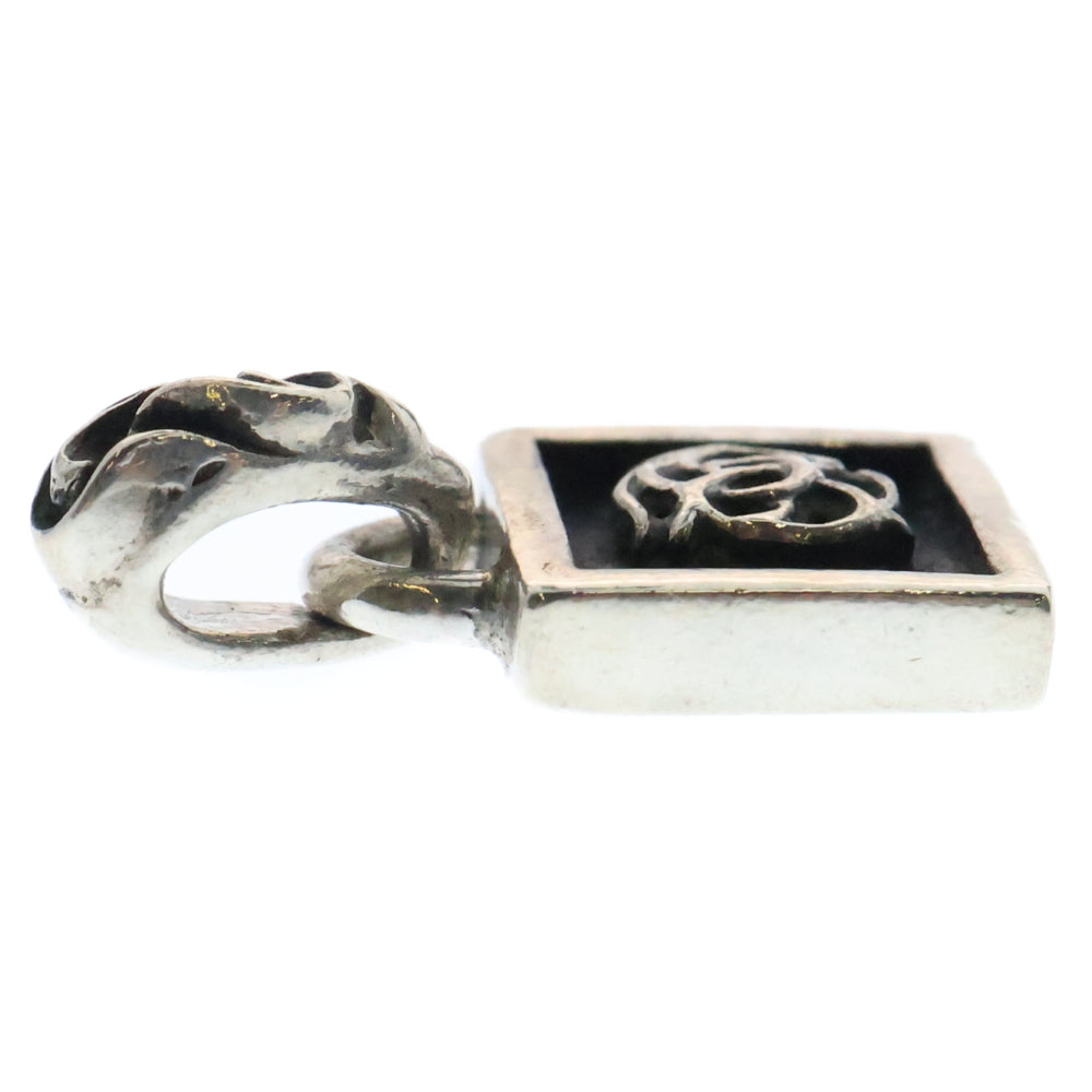 CHROME HEARTS(クロムハーツ) FRAMED FLRL フレームドフローラル チャーム ペンダントトップ シルバー