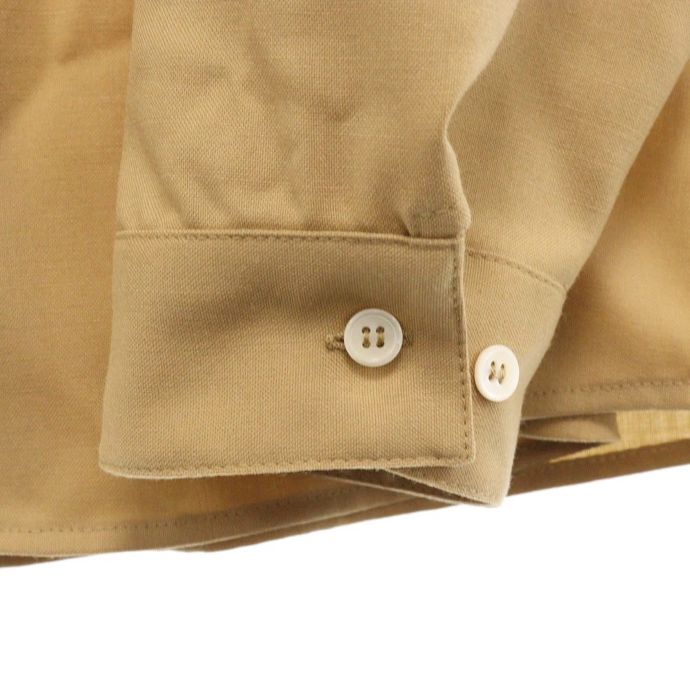 MARNI(マルニ) 24AW ウールトロピカル 長袖シャツ ベージュ CUMU0061A1 TW839