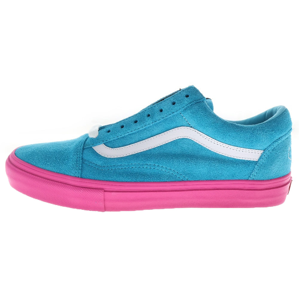 VANS(ヴァンズ) ×Golf Wang Old Skool Pro S Odd Future ゴルフワン オールドスクールプロ ローカットスニーカー ブルー/ピンク US9.5/27.5cm VN-0QHMF5E