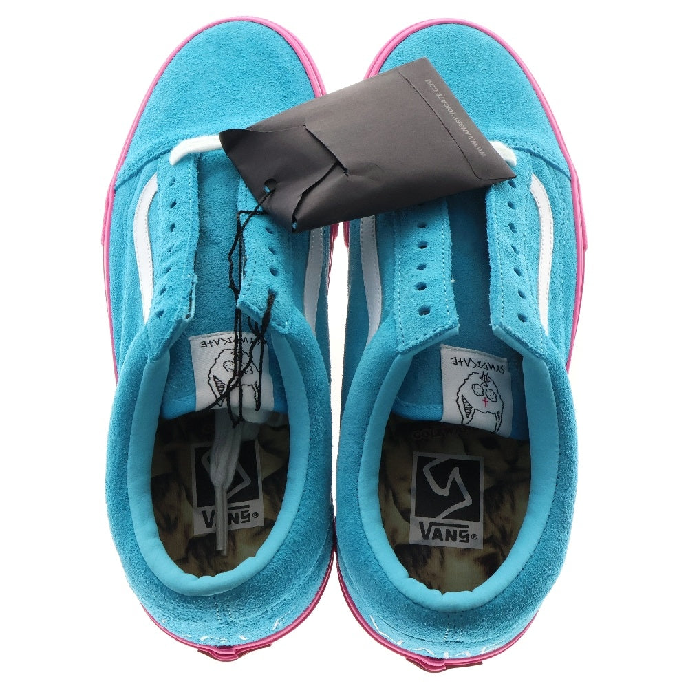 VANS(ヴァンズ) ×Golf Wang Old Skool Pro S Odd Future ゴルフワン オールドスクールプロ ローカットスニーカー ブルー/ピンク US9.5/27.5cm VN-0QHMF5E