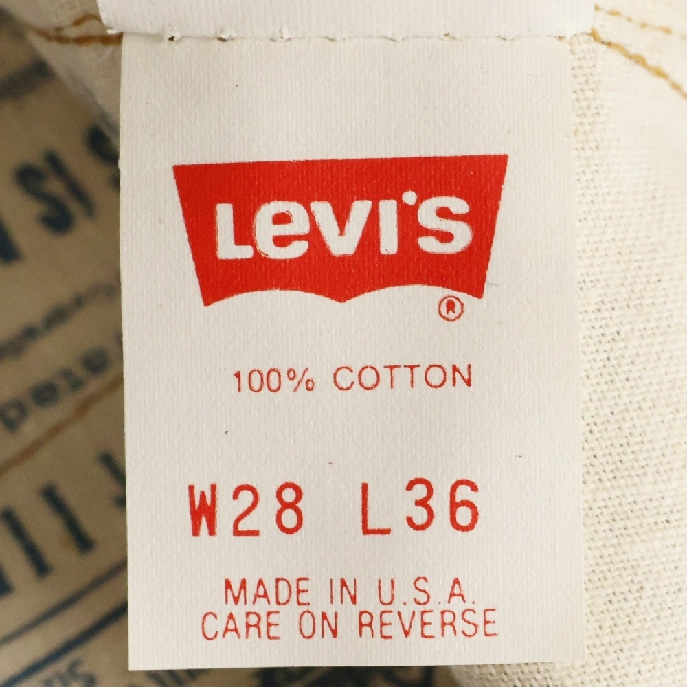 Levi's VINTAGE CLOTHING(リーバイス ビンテージ クロージング) 90s VINTAGE DEAD STOCK フラッシャー付 501XX ボタン裏555 USA製 デニムパンツ インディゴ