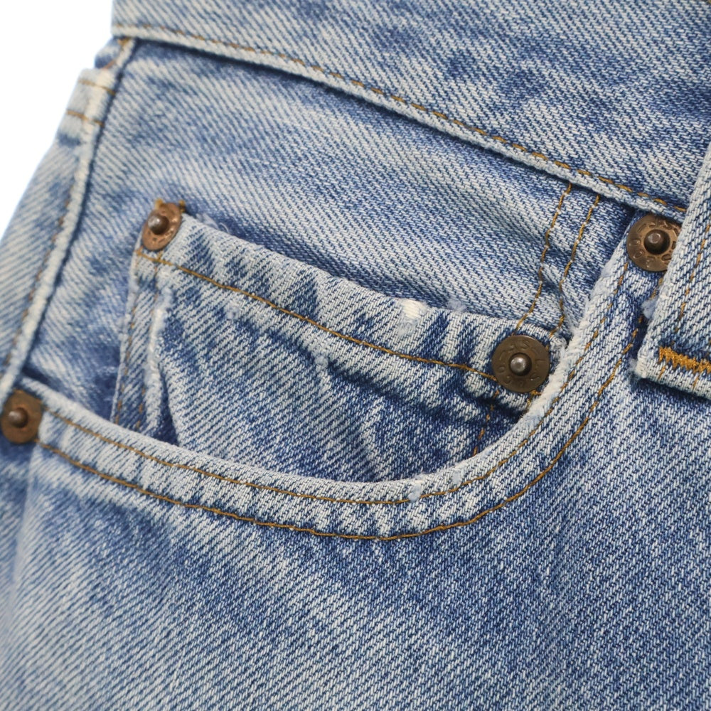 Levi's(リーバイス) 80s VINTAGE 501 スモールe 赤耳 ボタン裏524 ボタンフライデニムパンツ インディゴ