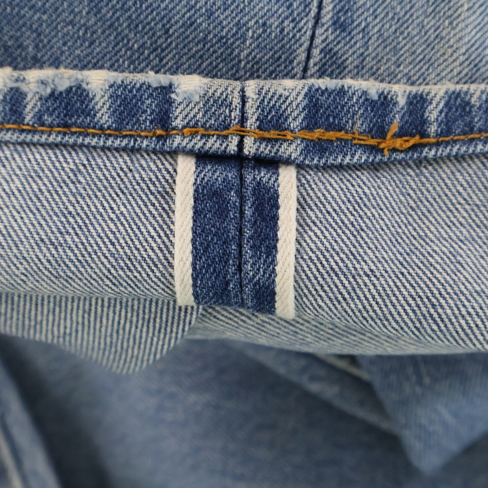 Levi's(リーバイス) 80s VINTAGE 501 スモールe 赤耳 ボタン裏524 ボタンフライデニムパンツ インディゴ