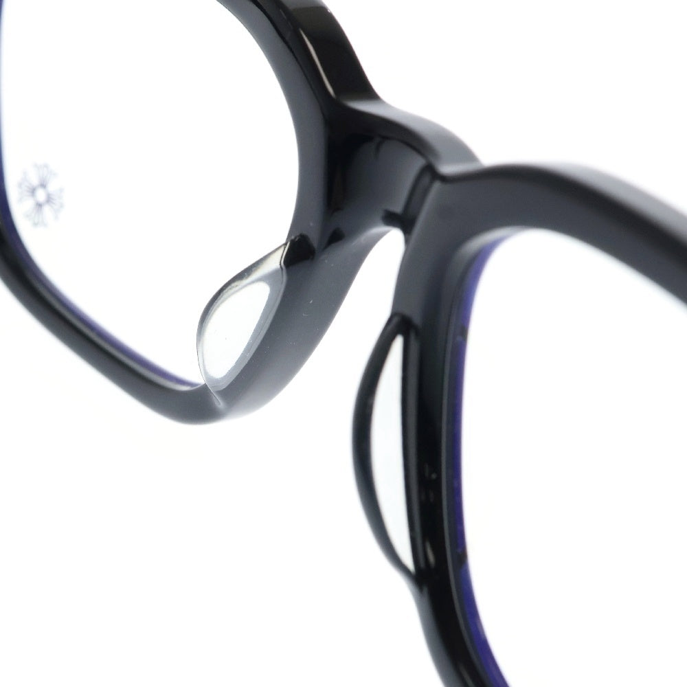 CHROME HEARTS(クロムハーツ) COX UCKER CHクロステンプル ウェリントン サングラス メガネ 眼鏡 ブラック/シルバー