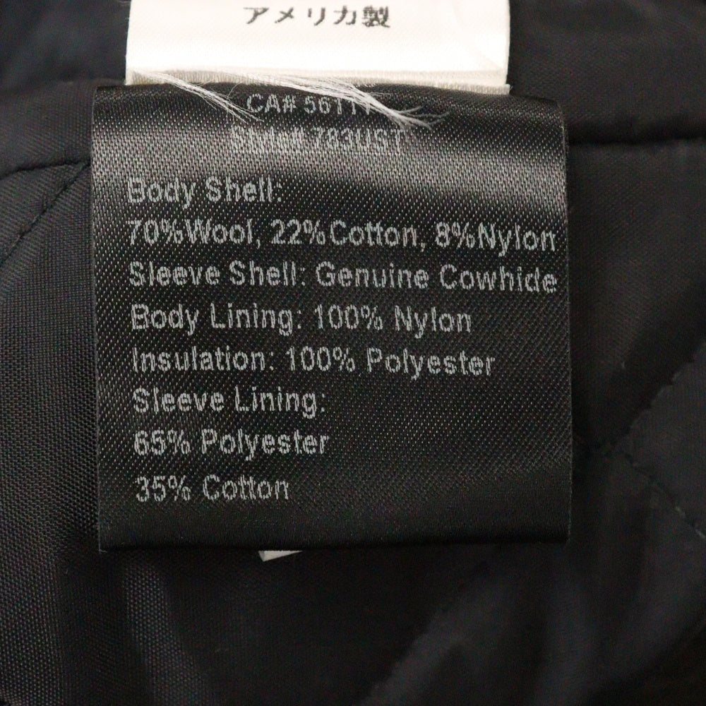 SCHOTT(ショット) 83UST NAVAJO BLANKET ONESTAR TALL ナバホ ブランケット ワンスター レザー ダブルライダースジャケット ブラック/マルチ 7456