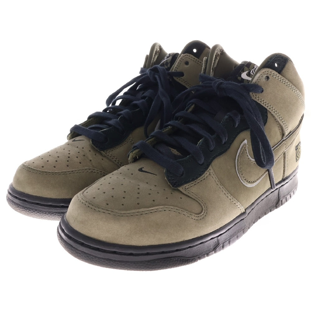 NIKE(ナイキ) ×SOULGOODS DUNK HI SP 90s DR1415-200 ソウルグッズ ダンク ハイカットスニーカー カーキ US9/27.0cm