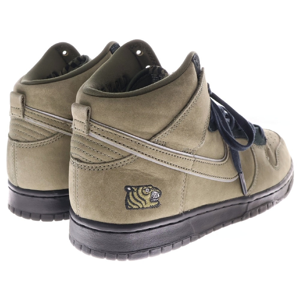 NIKE(ナイキ) ×SOULGOODS DUNK HI SP 90s DR1415-200 ソウルグッズ ダンク ハイカットスニーカー カーキ US9/27.0cm