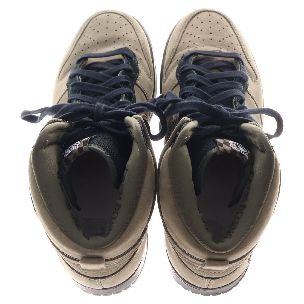 NIKE(ナイキ) ×SOULGOODS DUNK HI SP 90s DR1415-200 ソウルグッズ ダンク ハイカットスニーカー カーキ US9/27.0cm