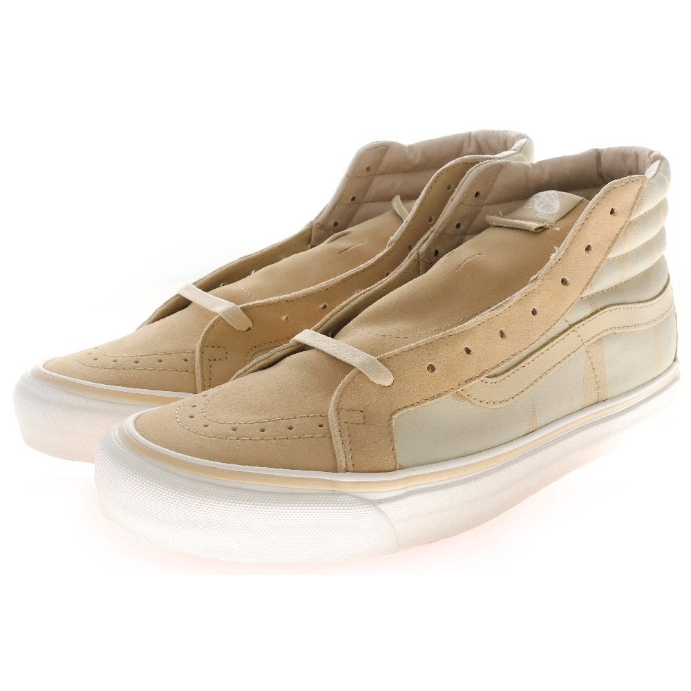 VANS(ヴァンズ) ×UNDEFEATED Sk8-Hi Desert Khaki アンディフィーテッド スケート ハイカットスニーカー ベージュ US10/28cm VN0A36C7PQ6