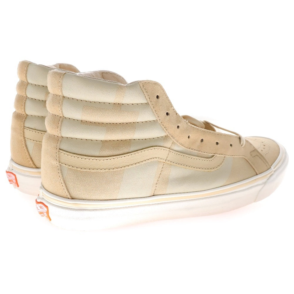 VANS(ヴァンズ) ×UNDEFEATED Sk8-Hi Desert Khaki アンディフィーテッド スケート ハイカットスニーカー ベージュ US10/28cm VN0A36C7PQ6