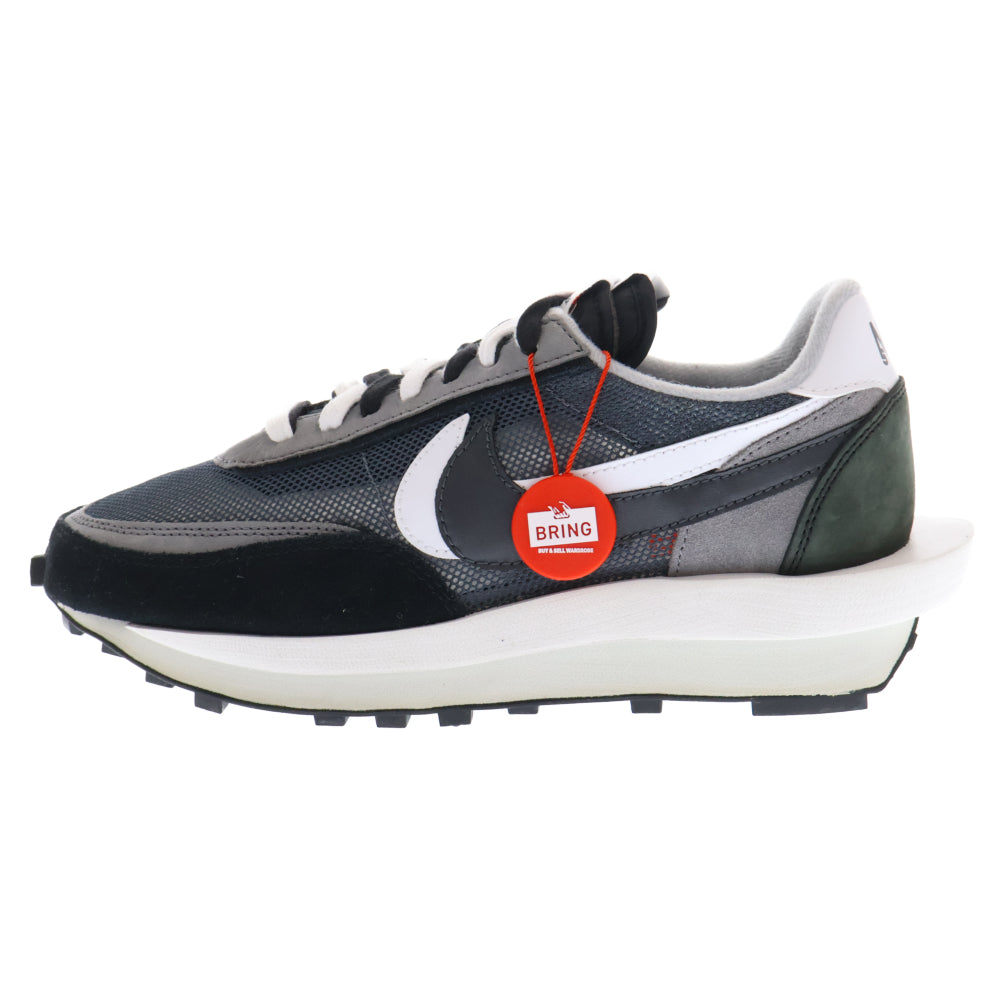 NIKE(ナイキ) ×Sacai LDWAFFLE サカイ エルディーワッフル ローカットスニーカー ブラック/ホワイト US8.5/26.5cm BV0073-001