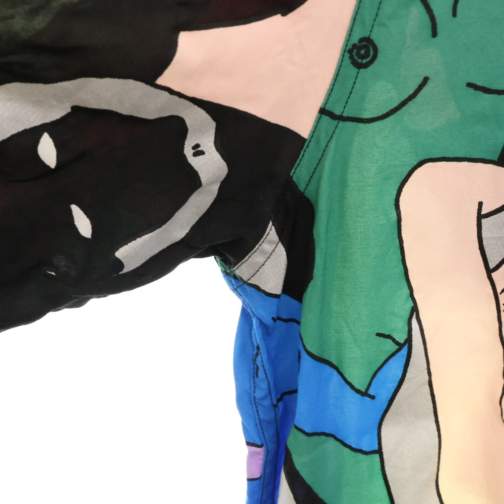 WACKO MARIA(ワコマリア) 22SS HAWAIIAN SHIRT 天国東京百女図 ハワイアン オープンカラー 半袖シャツ マルチ 22SS-WMS-HI02