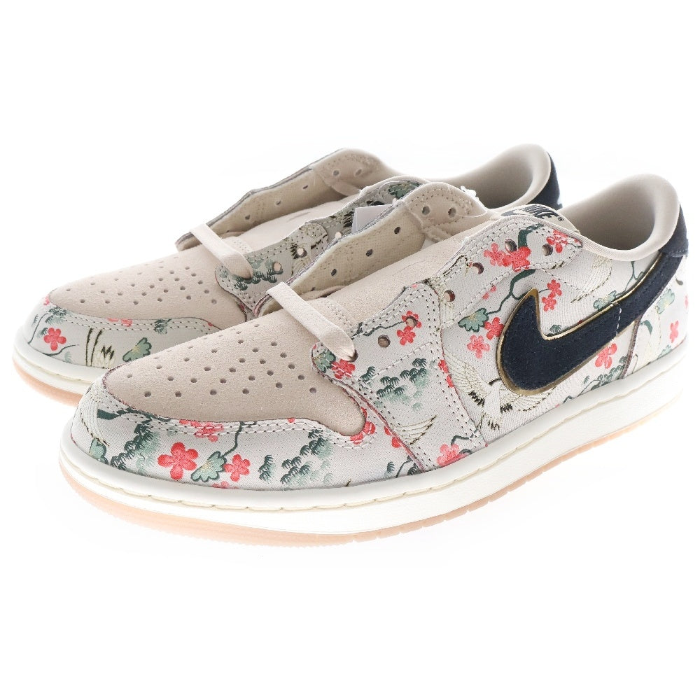 NIKE(ナイキ) ×Rui Hachimura Air Jordan 1 エアジョーダン1 レトロ ロー OG SP ローカットスニーカー US8.5/26.5cm ベージュ HV8293-100