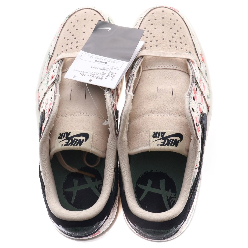 NIKE(ナイキ) ×Rui Hachimura Air Jordan 1 エアジョーダン1 レトロ ロー OG SP ローカットスニーカー US8.5/26.5cm ベージュ HV8293-100