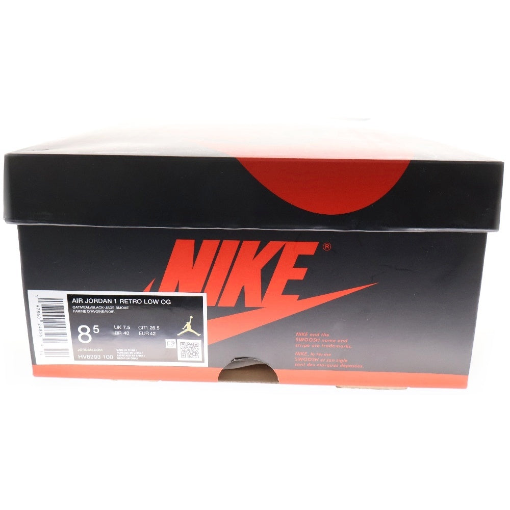 NIKE(ナイキ) ×Rui Hachimura Air Jordan 1 エアジョーダン1 レトロ ロー OG SP ローカットスニーカー US8.5/26.5cm ベージュ HV8293-100