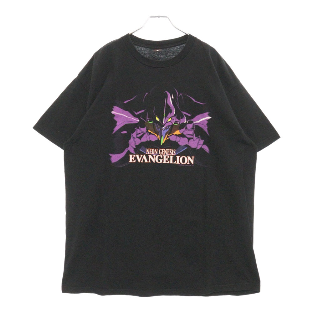 VINTAGE(ヴィンテージ) 90s NEON GENESIS EVANGELION TEE FASHION VICTIM 新世紀エヴァンゲリオン 初号機 プリント 半袖Tシャツ カットソー ブラック