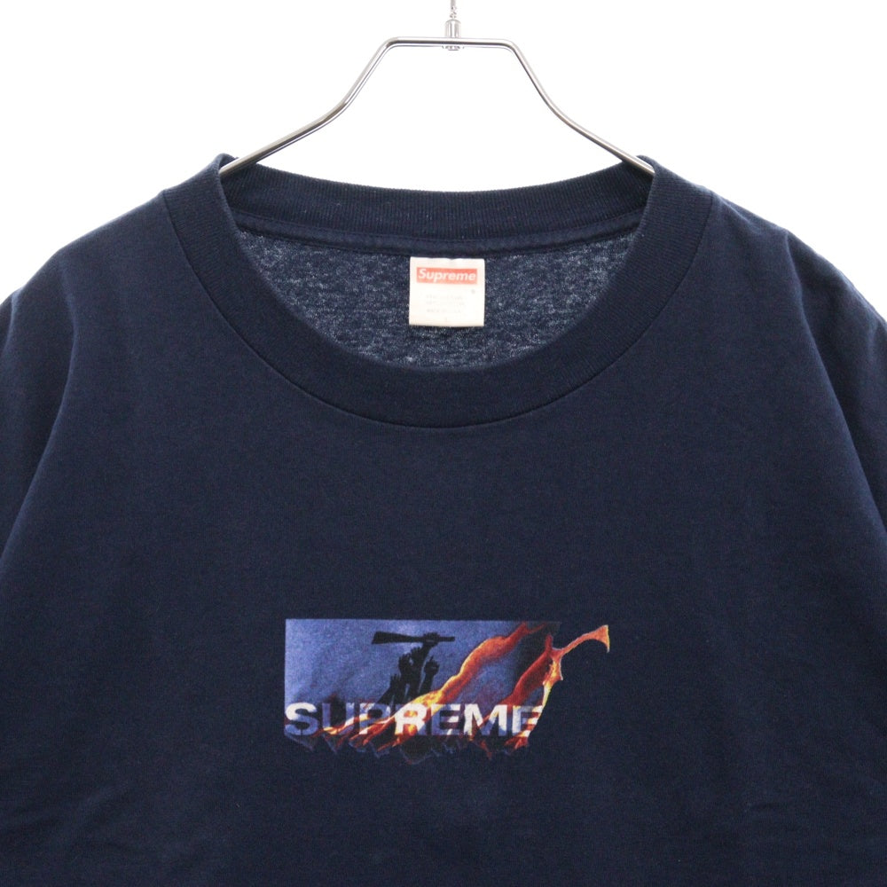 SUPREME(シュプリーム) 1998 Exodus Supreme Tee 初期 エクソダス シュプリーム 半袖Tシャツ カットソー ネイビー