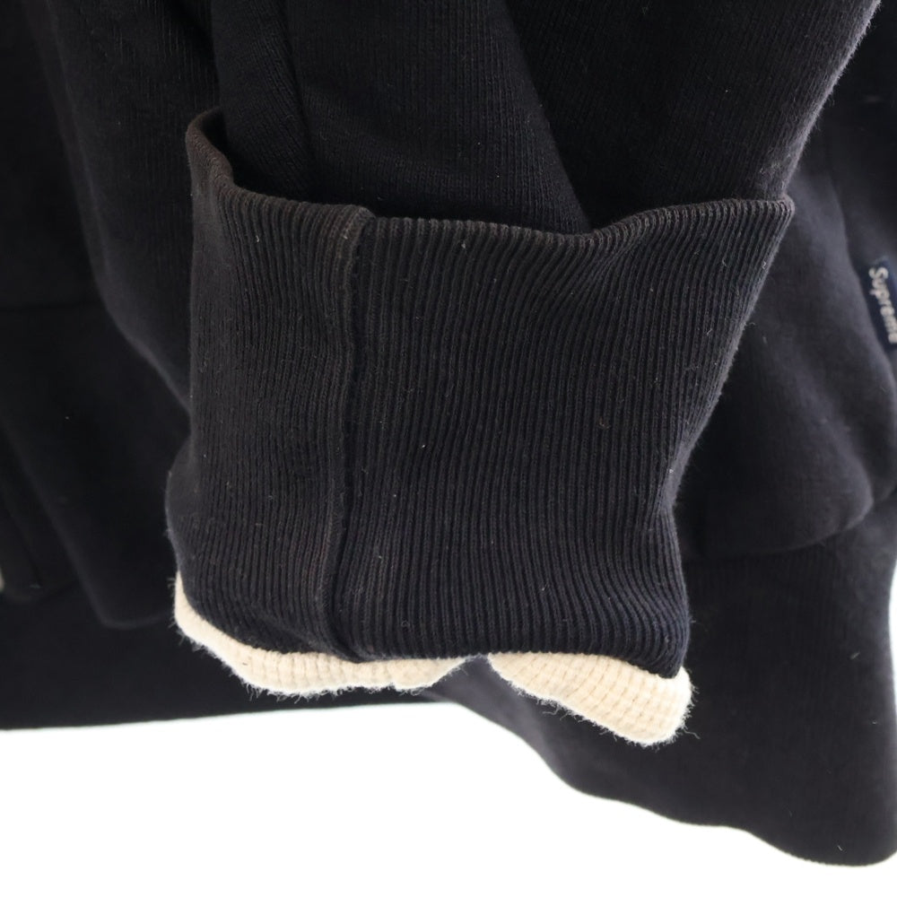 SUPREME(シュプリーム) Arc Logo Zip Up Sweatshirt アーチロゴ 裏地サーマル ジップアップ プルオーバースウェットパーカー ネイビー