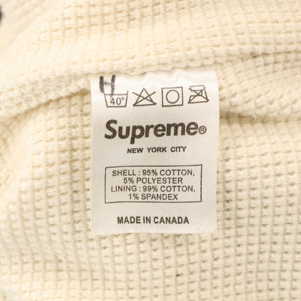 SUPREME(シュプリーム) Arc Logo Zip Up Sweatshirt アーチロゴ 裏地サーマル ジップアップ プルオーバースウェットパーカー ネイビー
