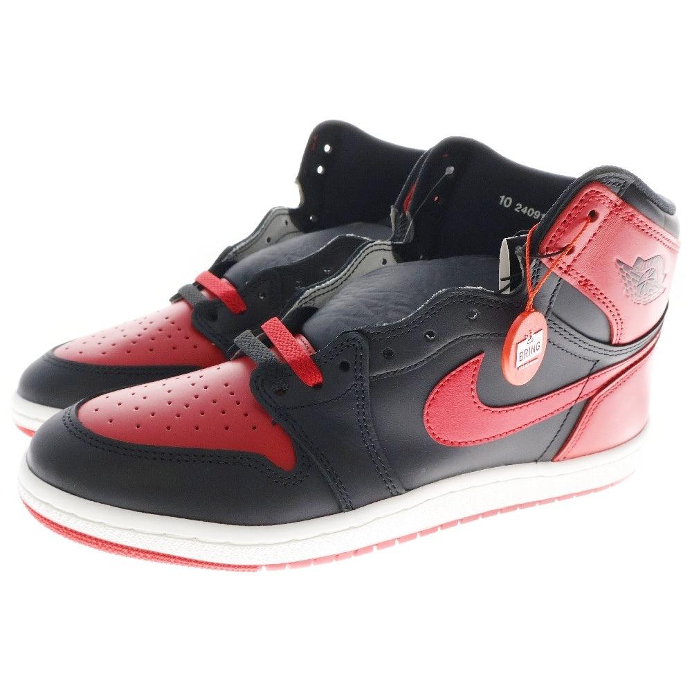 NIKE(ナイキ) AIR JORDAN 1 HIGH 85 BRED エアジョーダン 1 ブレッド ハイカットスニーカー レッド/ブラック US10/28cm HV6674-067