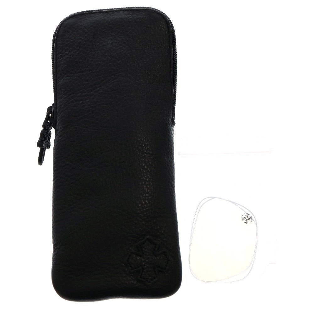 CHROME HEARTS(クロムハーツ) VAGILLIONAIRE II ダガーテンプル ウェリントン型 サングラス 眼鏡 メガネ アイウェア ブラック/シルバー