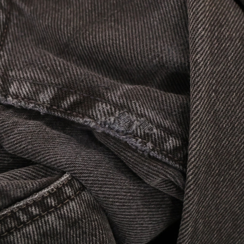 Levi's(リーバイス) ボタン裏553 501 スモールe ボタンフライ デニムパンツ ブラック