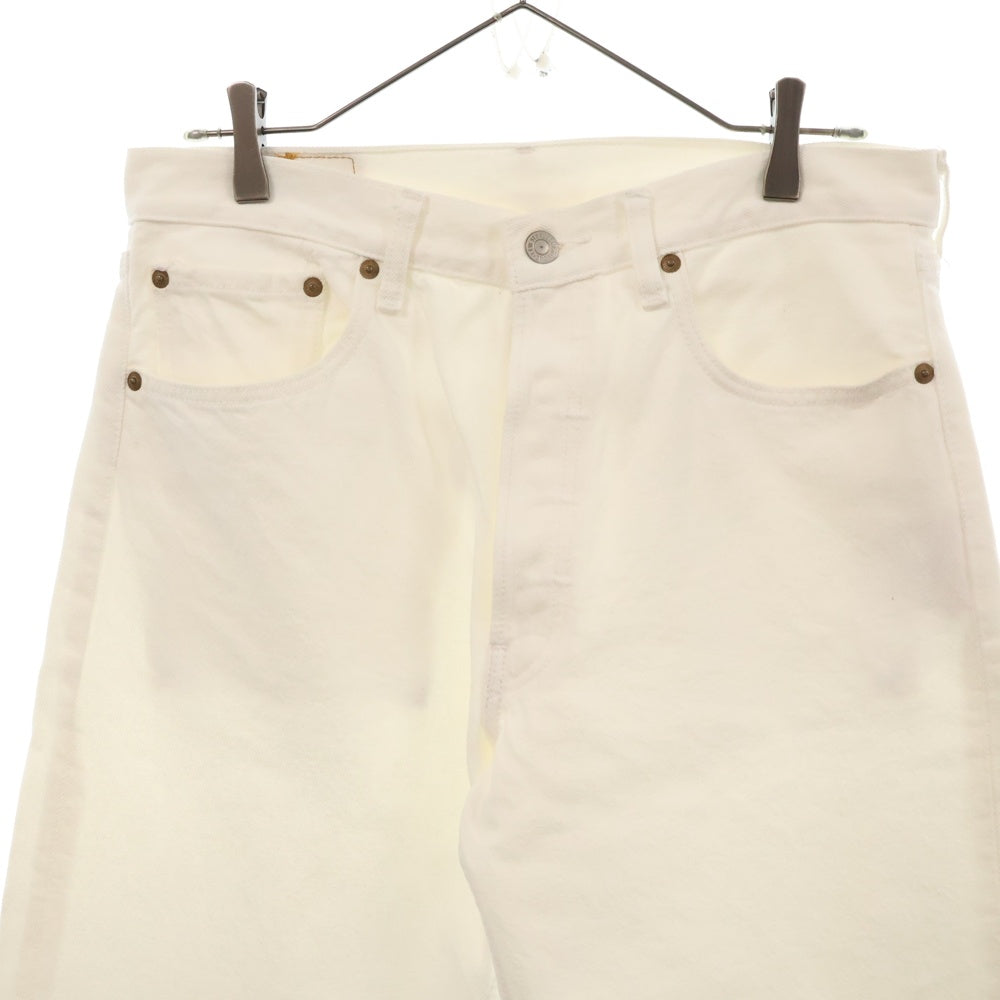 Levi's(リーバイス) 90s ボタン裏359 501 スモールe ボタンフライ デニムパンツ ホワイト