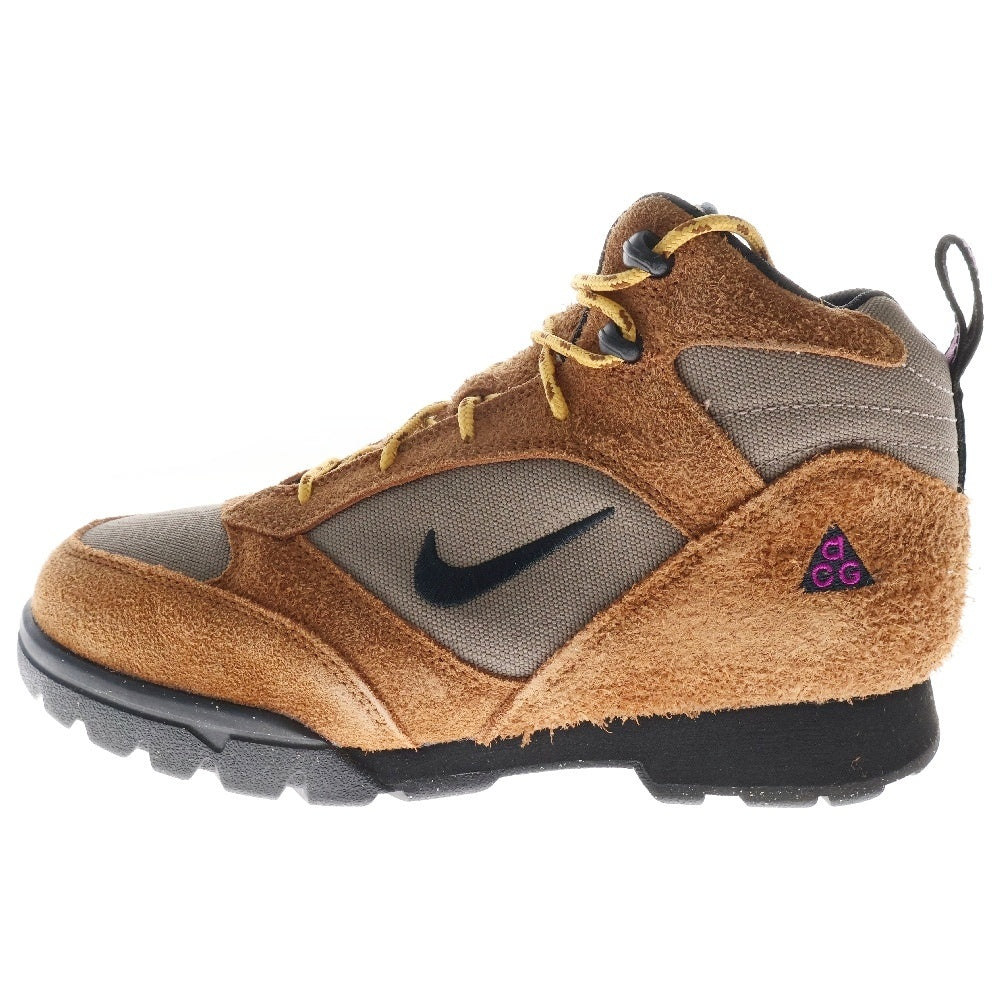 NIKE ACG(ナイキエーシージー) Torre Mid Pecan and Olive Grey トーレ ミッド ピーカン アンド オリーブグレー ミッドカットスニーカー ブラウン/グレー US9/27cm FD0212-200