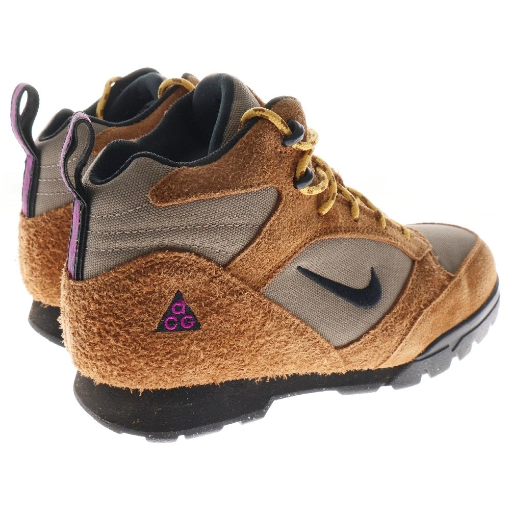 NIKE ACG(ナイキエーシージー) Torre Mid Pecan and Olive Grey トーレ ミッド ピーカン アンド オリーブグレー ミッドカットスニーカー ブラウン/グレー US9/27cm FD0212-200