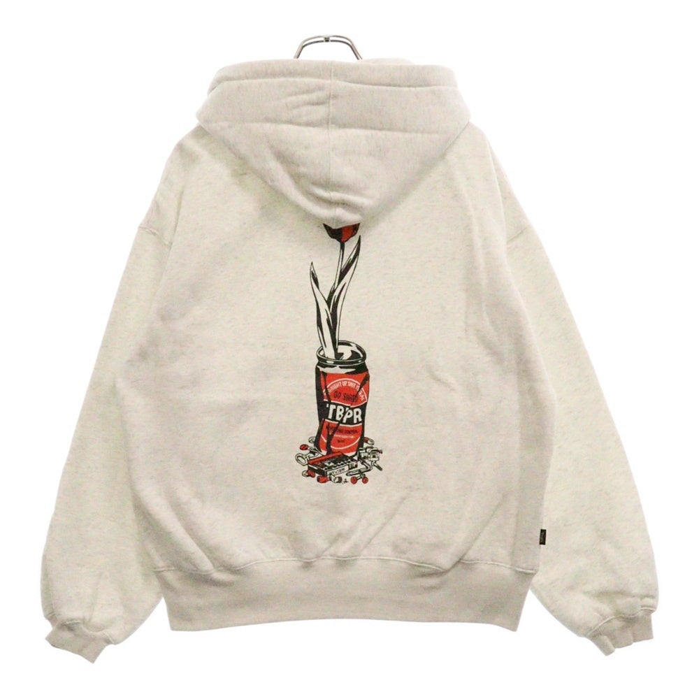 TIGHTBOOTH(タイトブース) 20AW ×Wasted Youth Hoodie ウェイステッドユース バックプリント プルオーバースウェットパーカー グレー FW20-15th18