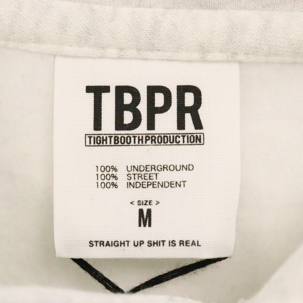 TIGHTBOOTH(タイトブース) 20AW ×Wasted Youth Hoodie ウェイステッドユース バックプリント プルオーバースウェットパーカー グレー FW20-15th18